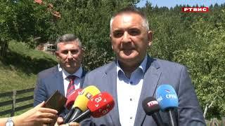 Ministar Minić u posjeti opštini Pale, RTVIS, 8.7.2024.