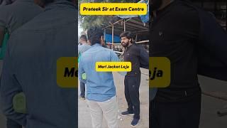 Prateek Sir at JEE Mains 2025 Exam Centre  Shocking Reaction  #shorts #esaral #jee2025 #iit #jee