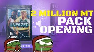 2 MILLION MT UNFAZED PACK OPENING in NBA 2K24 MyTEAM - 100 Packs to test the true odds of Goat Packs