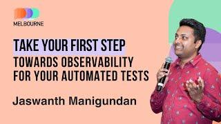 Yarra Room 03: Take your first step towards observability for your automated tests