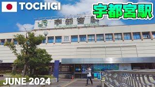 【栃木】宇都宮駅&周辺を歩く2024 パセオ,ライトレール(東口)があり便利! Walking around Utsunomiya Station, Tochigi, Japan