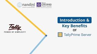 TallyPrime Server- Introduction & Key Benefits | TallyServer 9 Business Demo Video | Nandini Infosys