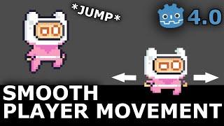 How to Create SMOOTH Platformer Player Movement in Godot 4