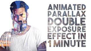 Animated Parallax Double Exposure Photoshop Action Guide