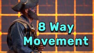 Unreal Engine 5 Animation Tutorial - 8 Way Movement