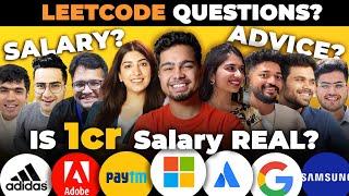 Asking first and current Salary to your Favourite Software Influencers  | Salary, Tips, and More! 