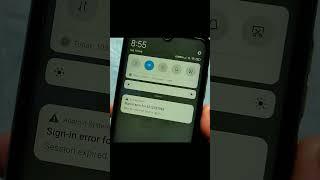 sign in error for android system redmi ? #shorts #short