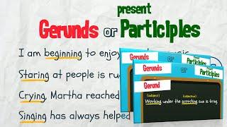 Gerunds and Present Participles | EasyTeaching