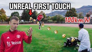 CAN DIMITAR BERBATOV CONTROL THE BALL AT 100km/h?