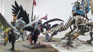 An absolute blood bath, Bretonnians vs Tomb Kings, Warhammer Old World battle report