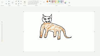 Orange cat is not the most Difficult thing to Draw so lets give it a Try | Art lesson for Kids.