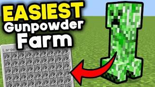 Easiest Creeper Farm Minecraft Bedrock 1.21