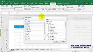 How to insert sequential page numbers across worksheets when printing