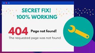 How To Fix 404 Or No Result Found In WordPress Website | Fix Your WordPress Server Down  | 404 Error