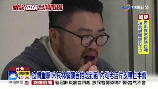 疫情重擊!米其林餐廳首推吃到飽 內湖老店片皮鴨也半價│中視新聞 20200402