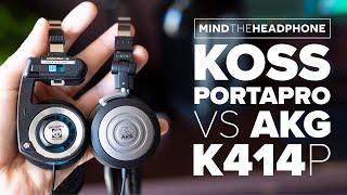 KOSS PORTAPRO vs AKG K414p: DUELO de CLÁSSICOS