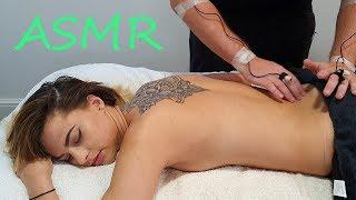 [ASMR] Amazing Light Touch Tracing- Spine Tingling Back Massage