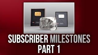 Every Subscriber Milestone - Part 1  : 0-50 Subs