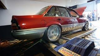 Holden VL Calais turbo dyno - Pro Flow Fab