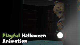 Playful Halloween Animation [ Giantess / Vore ]