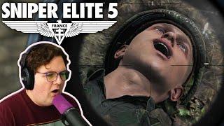 The Nuts Ran For Cover | Sniper Elite 5 w/ Ryann