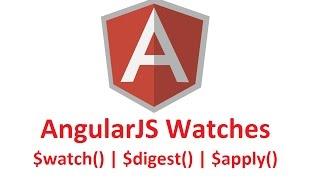 AngularJS Watch Tutorial | $watch, $digest and $apply with Code Example