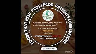 Food That Helps PCOS/PCOD Patients To Lose Weight