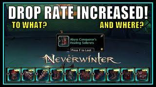 MASSIVE Increase to Mythic Gear Drops! First Boss Farm Benefits? Which Boss Drops What - Neverwinter