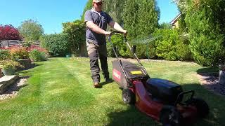 Summer mowing with Toro Proline 21" Commercial mower.