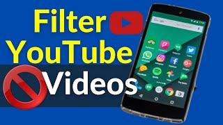 How To Filter Videos On YouTube