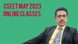 CSEET MAY 2023 ONLINE  CLASSES #cseet_may_2023