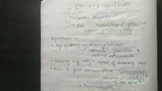 Stickler syndrome | NEET PG