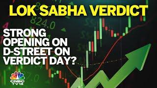 2024 Lok Sabha Election Results: Indian Market Likely To Open Higher On D-Day? | N18ER | CNBC TV18