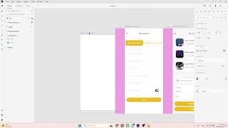 Adobe xd ui/ux mobile design application store