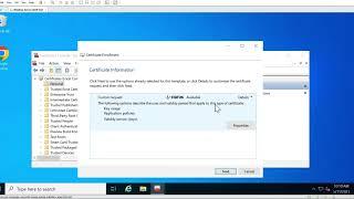 How to generate SSL Certificate Windows Server 2019, 2022 with MMC no IIS -  Walkthrough