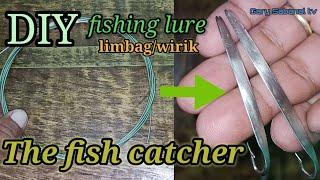 HOW TO MAKE FISHING LURE/BAIT(LIMBAG/WIRIK)MADE FROM STAINLESS WIRE #handlinefishing #fishinglure