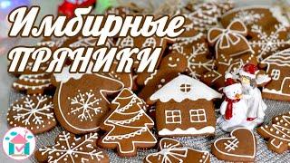 Christmas Gingerbread Cookies  Simple Recipe  Decorate with icing