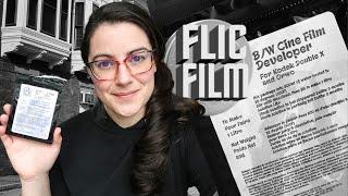 Trying Flic Film's BW CINE Film Developer and XX 250 Film