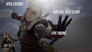 INSANE HIGH KILL SOLO SCRIM GAME (Apex Legends PS4)