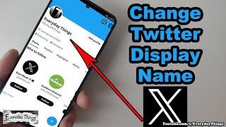 How to Change Twitter Display Name - Quick and Easy Tutorial