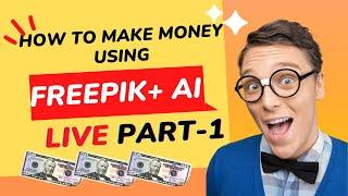 How to make money from freepik using  AI images | Part 1