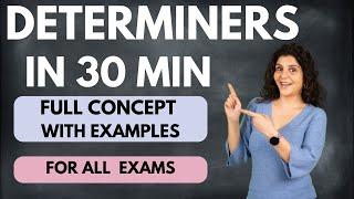 Determiners In English Grammar With Examples | Quantifiers | Determiners - Complete Chapter|ChetChat