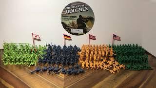 200+ WW2 PLASTIC ARMY MEN BUCKET SCS DIRECT (Stop Motion Review) Episode 4