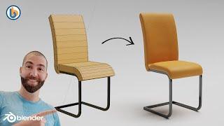 Blender 2.9 Chair Tutorial - Part 2 - Sculpting Basics