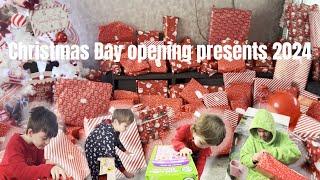 Christmas Day opening presents 2024