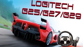 Assetto Corsa - Logitech wheel settings - DFGT/G25/G27/G29