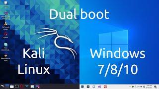 Cara Dual Boot Kali Linux Dengan Windows 7/8/10 | 100% Work