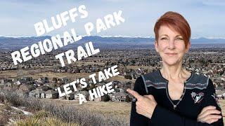 The Bluffs Regional Park Trail Hike - Lone Tree CO