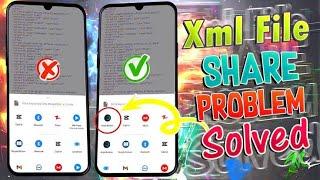 Xml file Share Problem Solved  | Alight motion Mood apk | xml share problem | R-X EDITZ