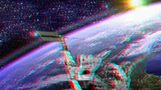 "Lost in space" - 3D anaglyph - 4K - Created with PowerDirector 14 Ultimate